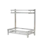 KỆ  GIA VỊ 2 TẦNG INOX 304 