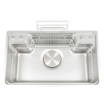 B-Gem - CGT - CHẬU 1 HỘC INOX 304 - CÔNG NGHỆ LINEN