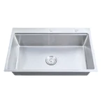 B-Gem - HB - CHẬU HẠ BẬC 1 HỘC INOX 304 DÀY 3.5MM