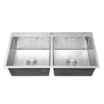 B-Gem - R_2H - CHẬU 2 HỘC INOX 304