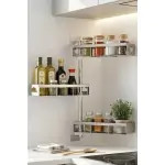 KỆ GIA VỊ XOAY 3 TẦNG INOX 304 BGKGV03