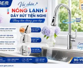 BG - V02K – Vòi Rửa Nhà Bếp Cao Cấp Được Tìm Kiếm Nhiều Hiện Nay