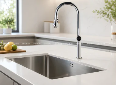 Vòi rửa bát nóng lạnh BG - Z007A – Thiết kế sang trọng, dây rút linh hoạt, tối ưu mọi trải nghiệm trong gian bếp