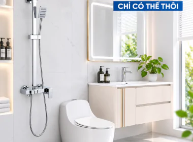 Bộ thiết bị vệ sinh B-Gem cao cấp – Kiến tạo phòng tắm hiện đại với BG - 3055S, BG - 6059 và BG - TUA01