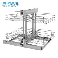 KỆ XOAY LIÊN HOÀN INOX 304 BGLH/RH
