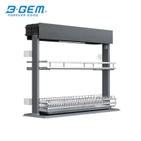 KỆ BÁT ĐĨA NÂNG HẠ ĐIỆN LÊN XUỐNG CẢM ỨNG THÔNG MINH BGKCVIP01