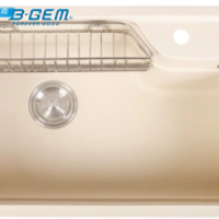 B-Gem EG8150KKS - CHẬU RỬA BÁN NGUYỆT GRANITE 