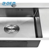 B-Gem - T - CHẬU 1 HỘC CÁNH INOX 304