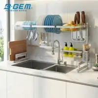 KỆ CHÉN ĐA NĂNG INOX 304 BGKC015
