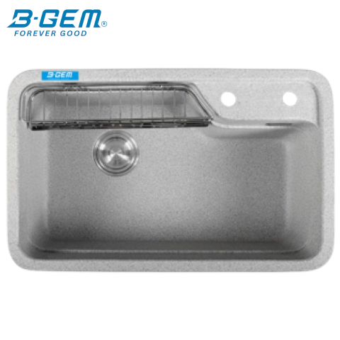 B-Gem EG8150XKS - CHẬU RỬA BÁN NGUYỆT GRANITE 