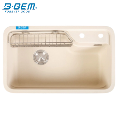 B-Gem EG8150KKS - CHẬU RỬA BÁN NGUYỆT GRANITE 