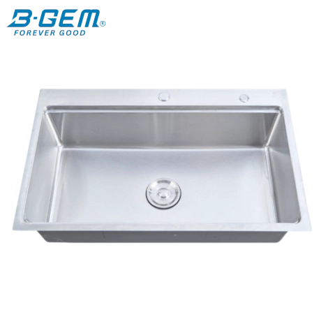 B-Gem - HB - CHẬU HẠ BẬC 1 HỘC INOX 304 DÀY 3.5MM