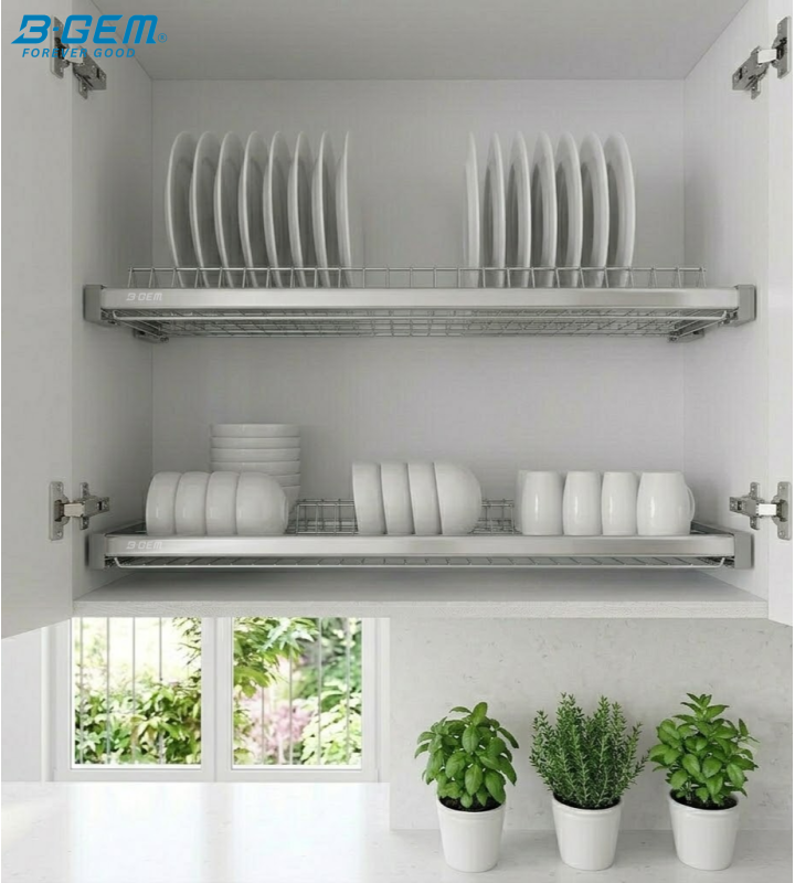 GIÁ BÁT ĐĨA CỐ ĐỊNH TỦ TRÊN  BGKC05A