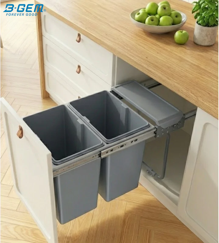 THÙNG RÁC ĐÔI ÂM TỦ GIẢM CHẤN  BGTR02