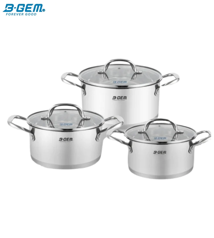 B-Gem - 379 - BỘ NỒI 06 MÓN