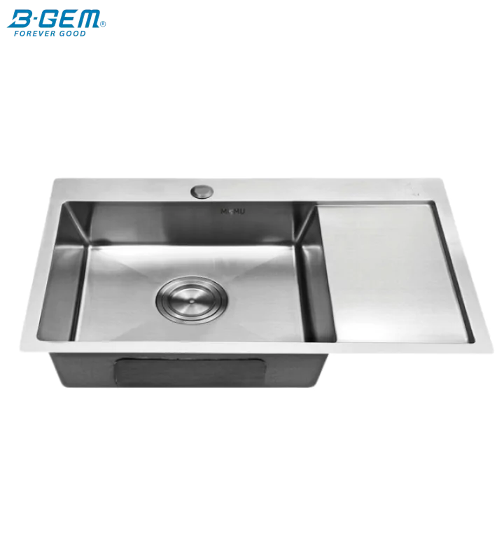 B-Gem - T - CHẬU 1 HỘC CÁNH INOX 304