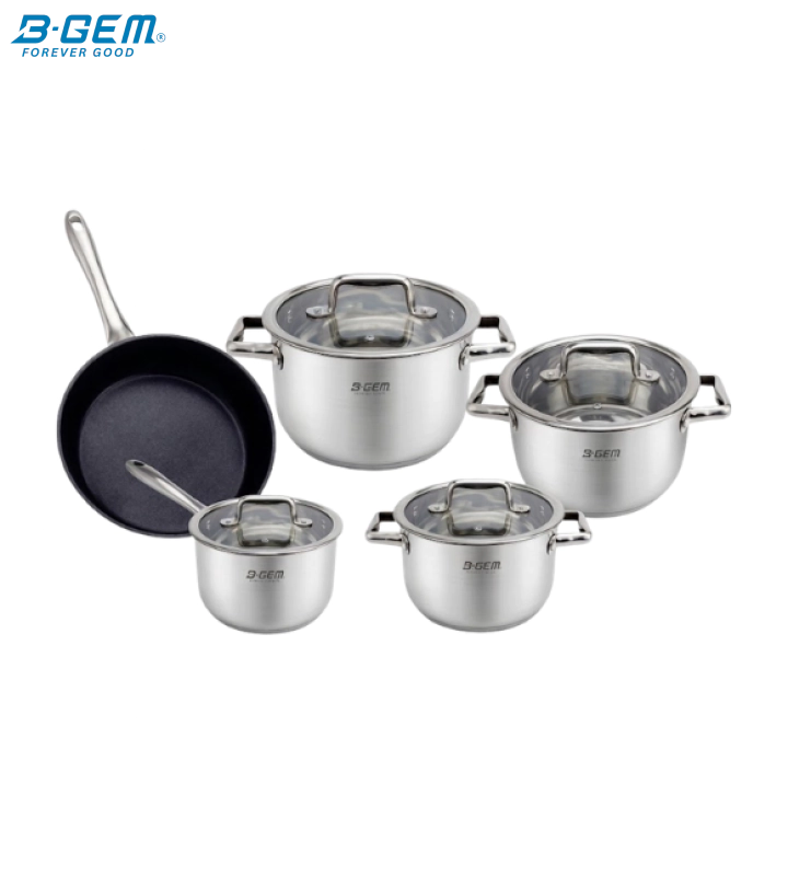 B-Gem - 388 - BỘ NỒI 09 MÓN